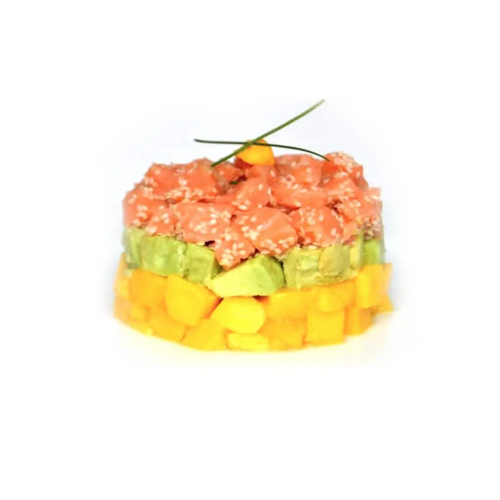 Tropical Salmon Tartar